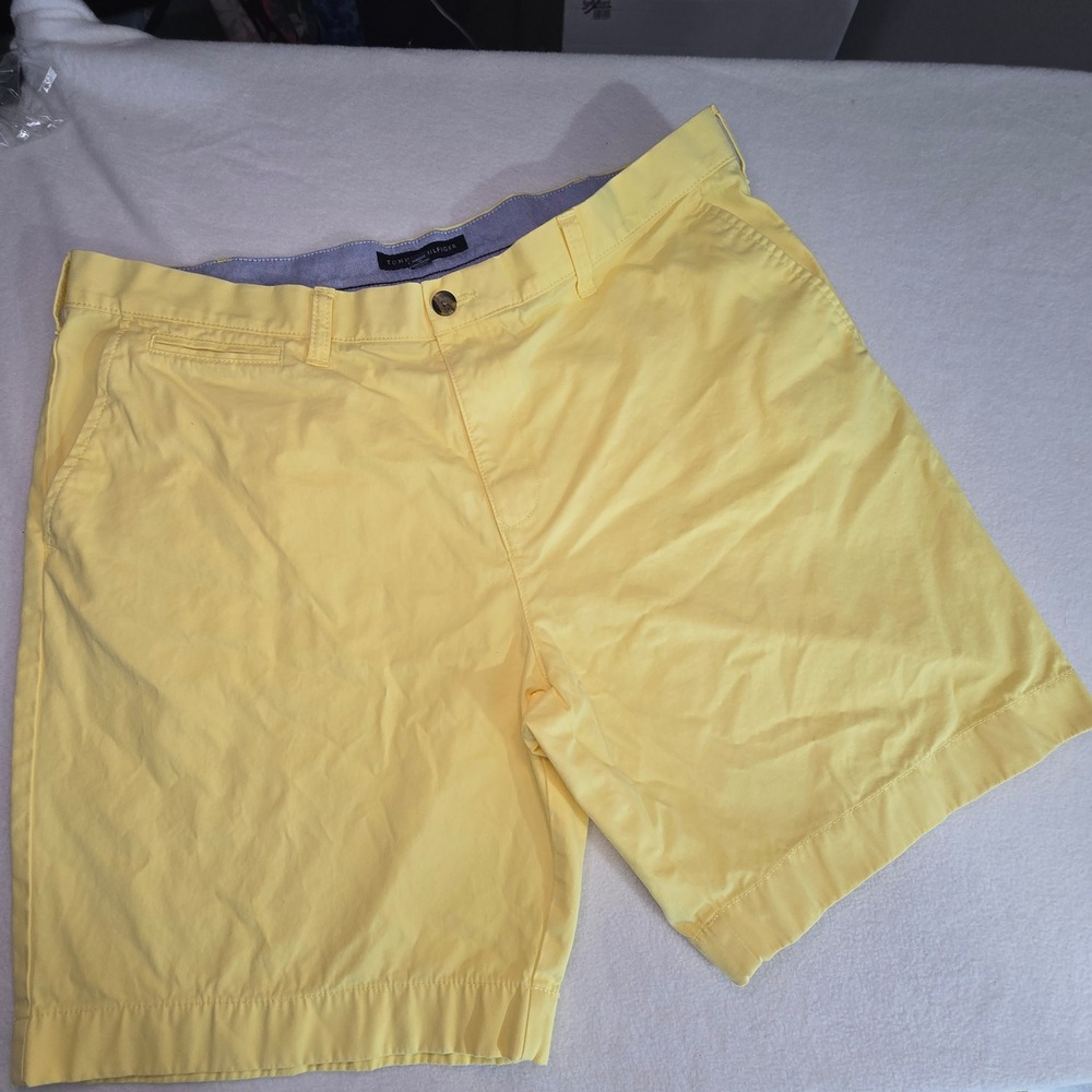 Vintage Tommy Hilfiger Chino Shorts Preppy Pastel Summer Casual Cotton Mens 40